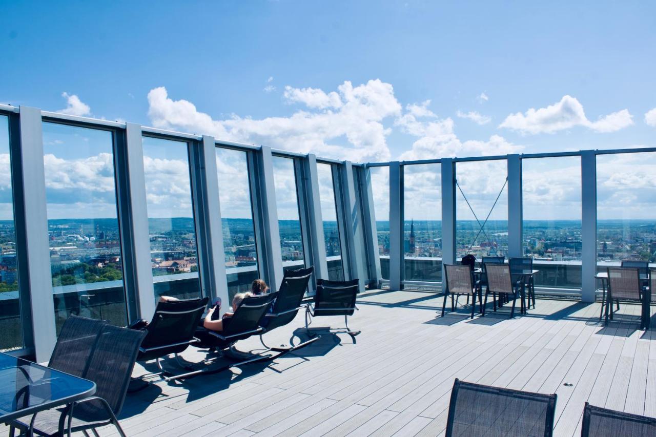 Hanza Tower -M&M Luxury Apartment 什切青 外观 照片
